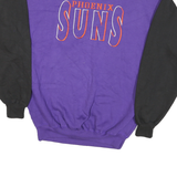 LOGO 7 Mens Purple & Black Phoenix Suns Crew Neck XL Basketball Sweatshirt