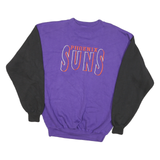 LOGO 7 Mens Purple & Black Phoenix Suns Crew Neck XL Basketball Sweatshirt