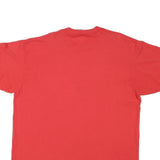 ONEITA Mens Red Divine Redeemer Graphic T-Shirt 2XL Short Sleeve Crew Neck