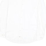 JOOP Mens White Slim Fit Shirt M Cotton Blend Formal Business Casual