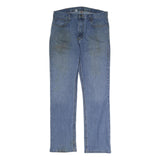 CARHARTT Mens Relaxed Blue Jeans Denim W36 L34 Zip Pockets Casual Workwear