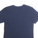 FANATICS Mens Navy Blue Graphic T-Shirt L Cotton Blend Short Sleeve Crew Neck