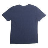 FANATICS Mens Navy Blue Graphic T-Shirt L Cotton Blend Short Sleeve Crew Neck