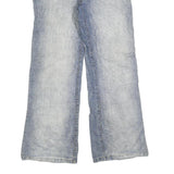 SIKE DA Mens Relaxed Blue Denim Light Jeans W28 L30 Sporty Zip Closure