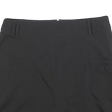 PUMA Womens Black Mini Skort Polyester Blend Plain Size M Sportswear Casual