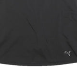 PUMA Womens Black Mini Skort Polyester Blend Plain Size M Sportswear Casual
