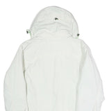 MAMMUT Womens White & Green Softshell Jacket M Polyester Blend Zip Outdoor