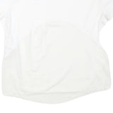 NIKE Womens White Running T-Shirt S Short Sleeve Crew Neck Lightweight