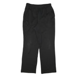 PUMA Mens Joggers Black L W30 L29 Relaxed Straight Polyester Blend