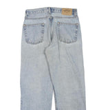 LEVI'S Womens Regular Fit Blue Denim Jeans W30 L30 Lightweight Cotton Blend Zip