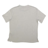 PUMA Womens Grey T-Shirt UK 12 Short Sleeve Crew Neck Cotton Logo Print