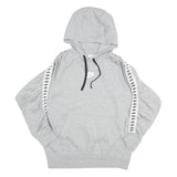 NIKE Mens Grey Hoodie M Cotton Blend Pullover Sportswear Sweatshirt