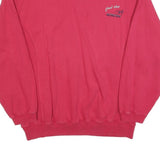 ENERGY Mens Red Crew Neck M Sweatshirt Cotton Blend Casual Pullover