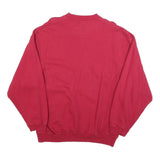 ENERGY Mens Red Crew Neck M Sweatshirt Cotton Blend Casual Pullover