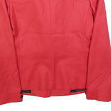 JULES Womens Red & Black Blazer Jacket S Wool Tailored Button Formal