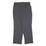 MAUL Womens Polyester Blend Black Regular Fit Straight Leg Trousers W32 L32