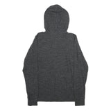 NIKE Womens Charcoal Grey Zip Up Hoodie XL Cotton Blend Casual Sports