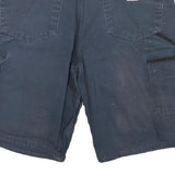 CARHARTT Mens Blue Casual Cargo Shorts M W38 Workwear Durable Cotton Blend