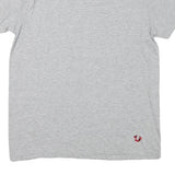 TRUE RELIGION Mens Grey L Crew Neck Short Sleeve T-Shirt Cotton Blend