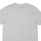 TRUE RELIGION Mens Grey L Crew Neck Short Sleeve T-Shirt Cotton Blend