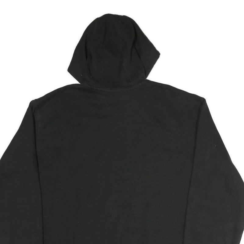 CARHARTT Mens Black Full Zip Hoodie XL Workwear Cotton Blend Casual