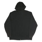 CARHARTT Mens Black Full Zip Hoodie XL Workwear Cotton Blend Casual