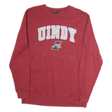 COLLOSEUM Mens Red UIndy Crew Neck XL Cotton Sweatshirt Casual Comfortable