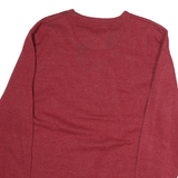 COLLOSEUM Mens Red UIndy Crew Neck XL Cotton Sweatshirt Casual Comfortable