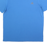 ADIDAS Mens Blue Graphic T-Shirt XL Short Sleeve Crew Neck Sportswear Casual