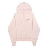 CHAMPION REVERSE WEAVE Womens Pink Hoodie S Cotton Blend Soft Comfort Casual