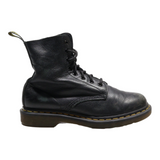 DR MARTENS 1460 Pascal Lace-Up Boots Black Leather Womens UK 5