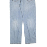 LEVI'S 751 Mens Jeans Light Blue Relaxed Straight Denim W36 L32 Zip Cotton Blend