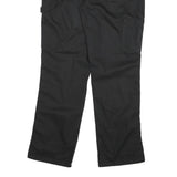 DICKIES Mens Cotton Blend Black Regular Fit Straight Leg Trousers W34 L31