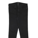 DKNY Womens Jeans Black Slim Skinny Denim W30 L27 Cotton Blend Zip Fastening