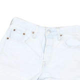 LEVI'S Womens Shorts White Denim S W26 Casual Cut-Off Beach Summer