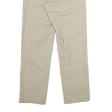 DICKIES Mens Beige Regular Fit Straight Leg Trousers W29 L30 Workwear Zip