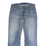 LEVI'S Mens Regular Fit Blue Denim Button Jeans W36 L31 Classic Straight Cotton