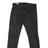 LEVI'S 512 BIG E Mens Jeans Black Classic Skinny Denim W32 L29 Vintage Zip