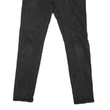 LEVI'S 512 BIG E Mens Jeans Black Classic Skinny Denim W32 L29 Vintage Zip