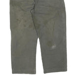 DICKIES Mens Jeans Green Relaxed Straight Denim W36 L25 Casual Workwear
