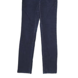CALVIN KLEIN JEANS Mens Slim Skinny Denim Dark Blue W28 L32 Zip Cotton Blend