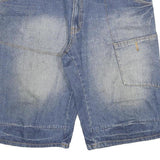 AIRWALK Mens Denim Blue Casual Shorts 3XL W38 Cotton Blend Comfortable