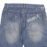 AIRWALK Mens Denim Blue Casual Shorts 3XL W38 Cotton Blend Comfortable