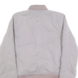 LULULEMON Womens Pink Nylon Bomber Jacket XS Reversible Zip Lightweight