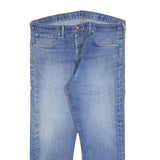 LEVI'S 501 Mens Jeans Blue Regular Straight Denim Medium W38 L25 Button Fly