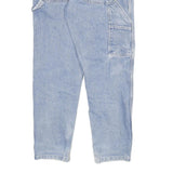 DICKIES Mens Jeans Blue Relaxed Straight Denim Light W29 L28 Casual Workwear