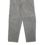 WESTERN Mens Jeans Grey Relaxed Straight Denim Light W30 L31 Casual Workwear