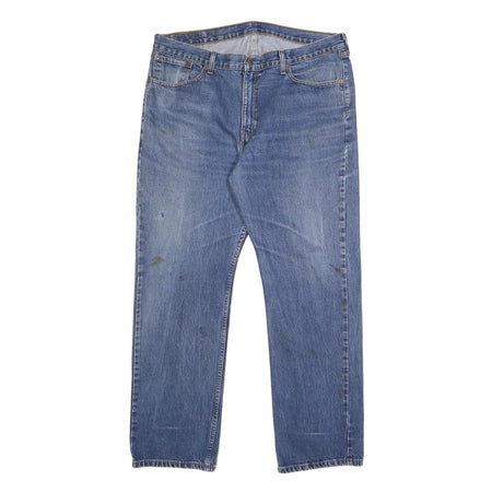LEVI'S 751 02 Mens Jeans Blue Regular Straight Denim Medium W40 L32 Classic Fit