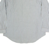 LEVI'S Mens Beige & White Striped Shirt XL Button Down Cotton Casual
