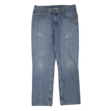 CARHARTT Womens Jeans Blue Regular Straight Denim Medium W36 L32 Classic Cotton